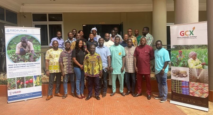 GHANA COMMODITY EXCHANGE SUPPORTED BY USAID/GHANA TRADE AND INVESTMENT PROJECT (GTI) HOSTS STAKEHOLDER CONSULTATION ON COWPEA AND SHEA NUT image