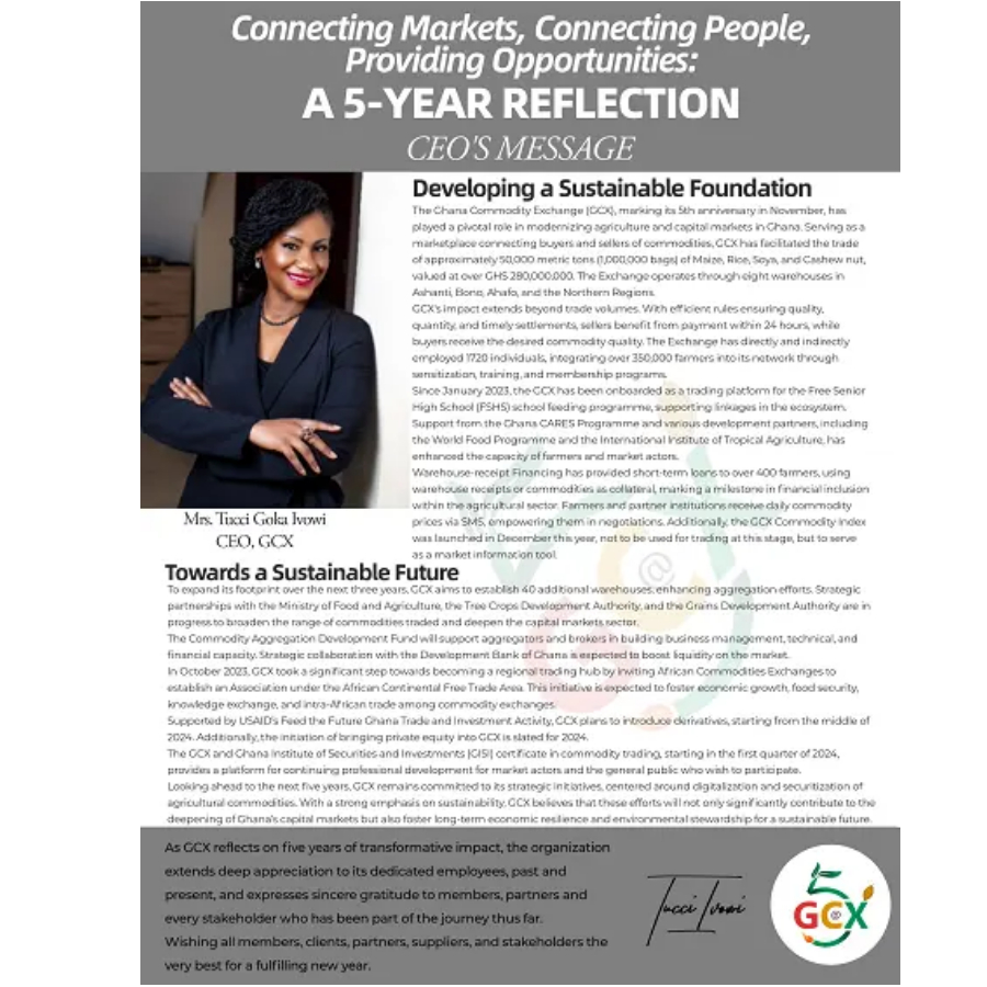 CONNECTING MARKETS, CONNECTING PEOPLE, PROVIDING OPPORTUNITIES: A 5-YEAR REFLECTION image