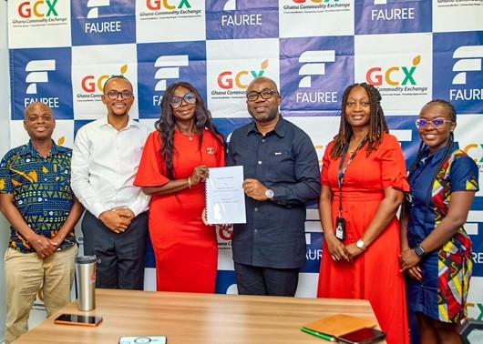 GCX AND FAUREE PARTNER TO REVOLUTIONIZE AGRI-FINANCING IN GHANA image