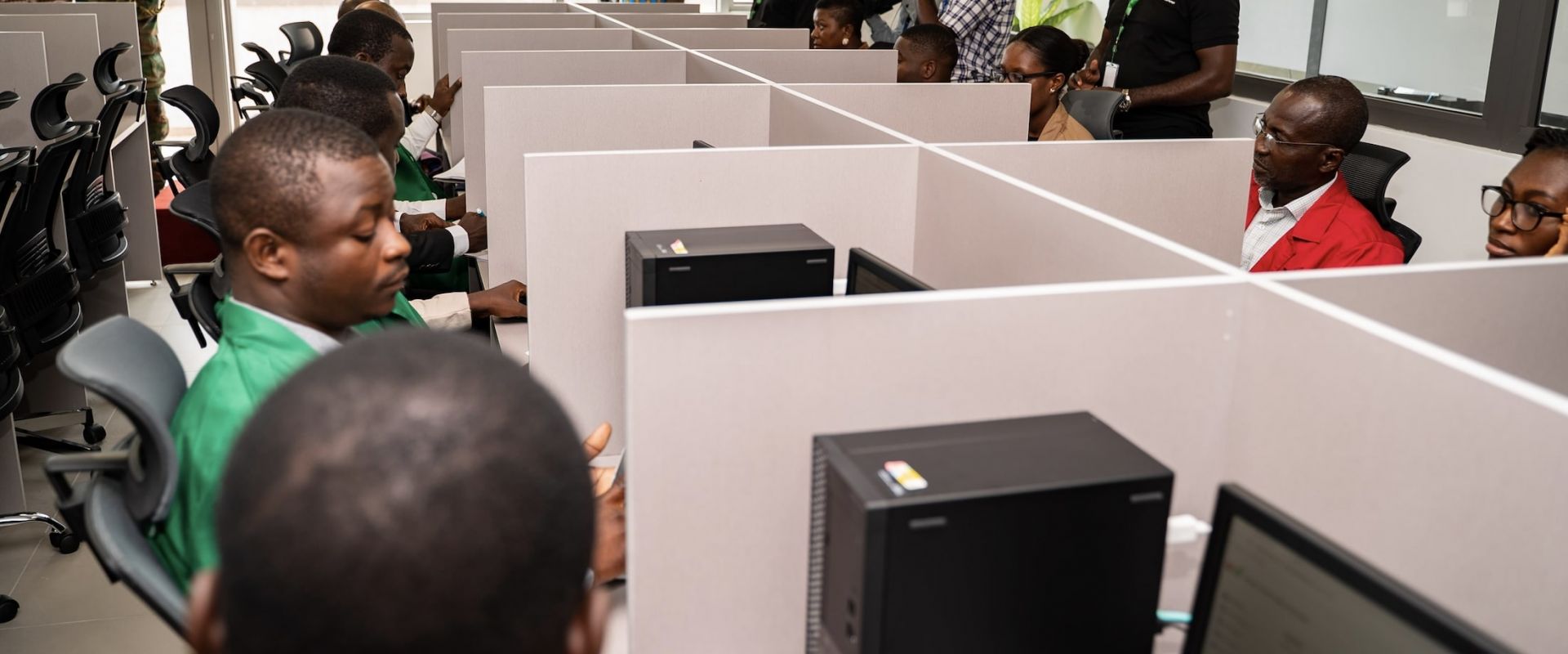 FIRST ELECTRONIC TRADE ON THE GHANA COMMODITY EXCHANGE EXECUTED image